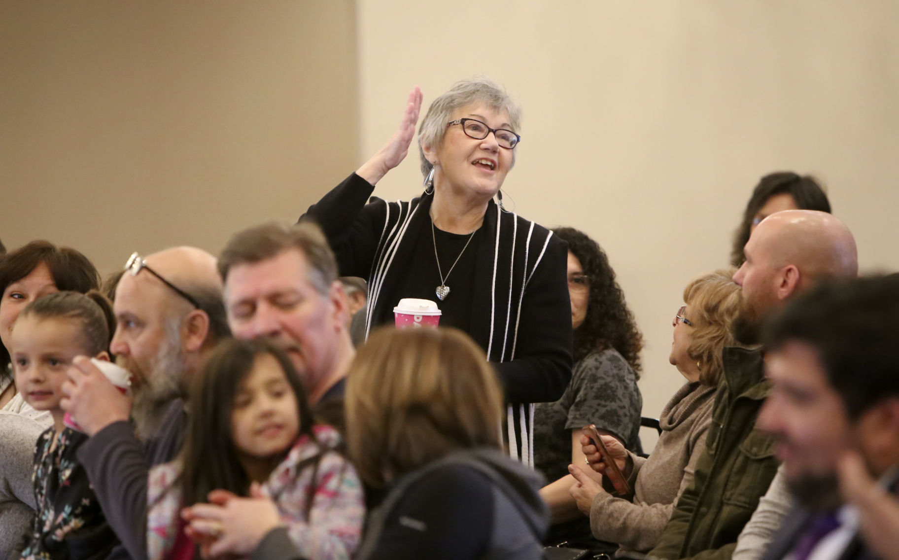 Sue Lynch, new Portage Mayor sworn into office